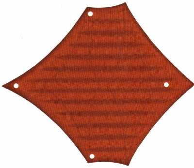 Cloth Sail 26 x 22 Jabba's Sail Barge with Brown Line Pattern