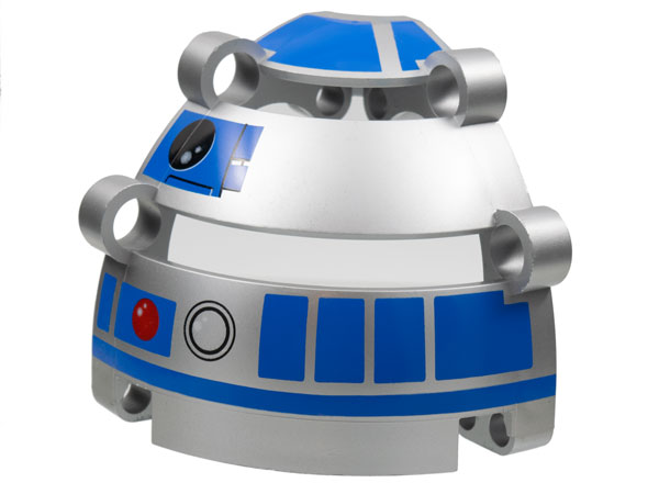Technic, Panel Dome 6 x 6 x 5 2/3 with R2-D2 Eye Pattern