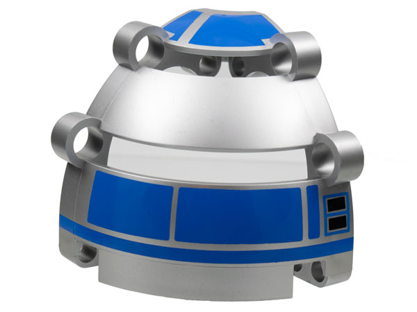 Technic, Panel Dome 6 x 6 x 5 2/3 with R2-D2 No Eye Pattern
