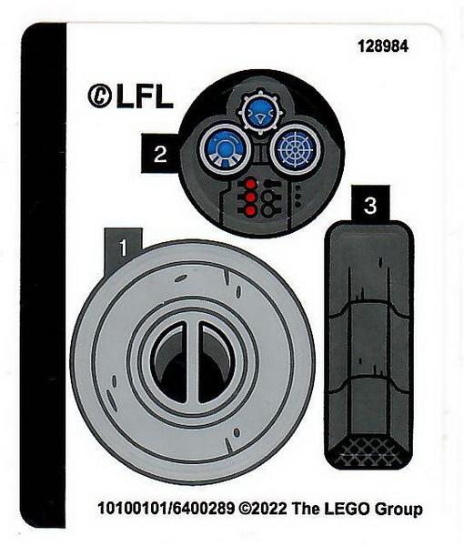 Sticker Sheet for Set 75325 - (10100101/6400289)