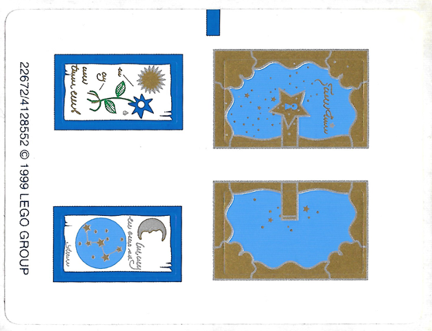 Sticker Sheet for Set 5825 - Sheet 2 (22672/4128552)