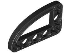Technic, Liftarm, Modified L-Shape Quarter Ellipse Thin 3 x 5