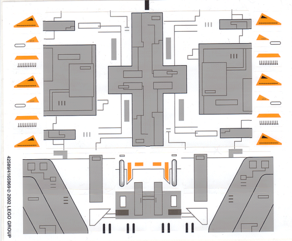 Sticker Sheet for Set 7163 - (42589/4165969)