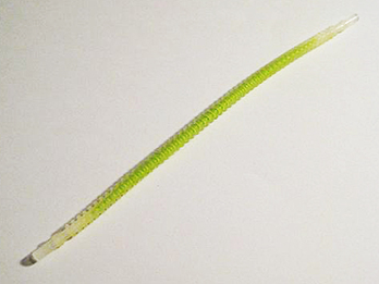 Hose, Flexible Ribbed with 8mm Ends 19L / 15.2cm with Molded Lime Center Pattern