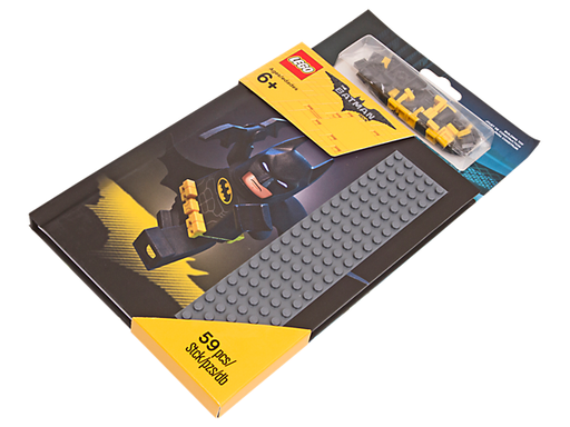 [G 853649 (No Colour)] Notebook, The LEGO Batman Movie with Stud Cover