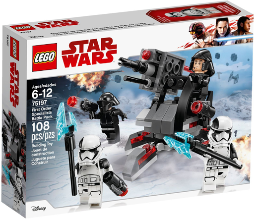 [S 75197-1 (No Colour)] First Order Specialists Battle Pack
