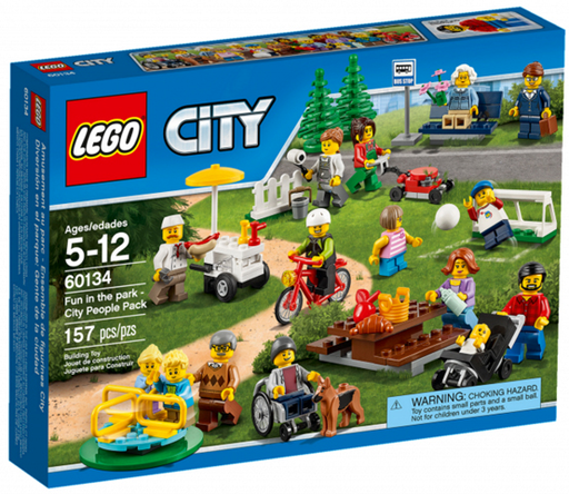 [S 60134-1 (No Colour)] Fun in the park - City People Pack