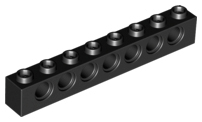 Technic, Brick 1 x 8 with Holes