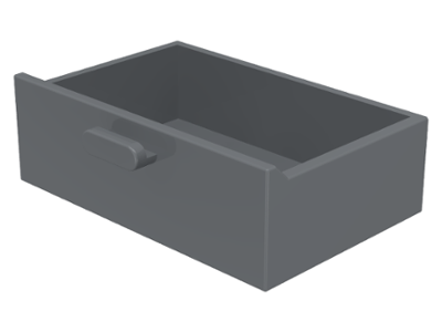 Container, Cupboard 2 x 3 Drawer