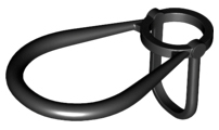 [P 93087 (Black)] Friends Horse Bridle