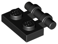Plate, Modified 1 x 2 with Bar Handle on Side - Free Ends
