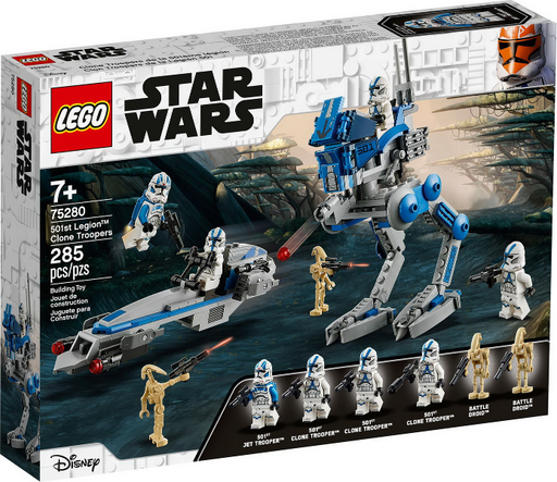 [S 75280-1 (No Colour)] 501st Legion Clone Troopers