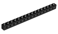 Technic, Brick 1 x 16 with Holes