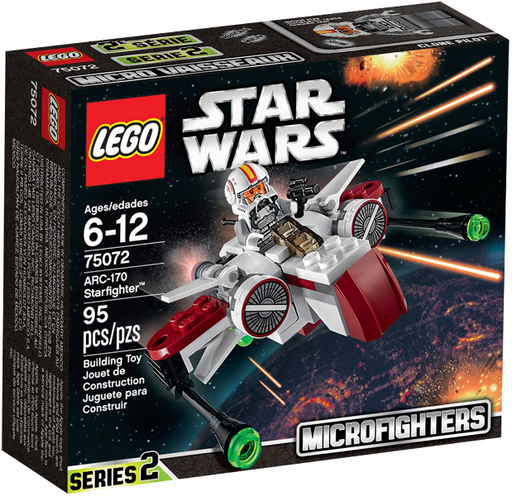 [S 75072-1 (No Colour)] ARC-170 Starfighter
