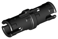 [P 2780 (Black)] Technic, Pin with Friction Ridges