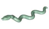 [P 38801 (Sand Green)] Snake, Large with Raised Head