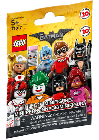 [S coltlbm-17 (No Colour)] March Harriet, The LEGO Batman Movie, Series 1 (Complete Set with Stand and Accessories)
