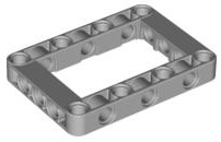 Technic, Liftarm, Modified Frame Thick 5 x 7 Open Center