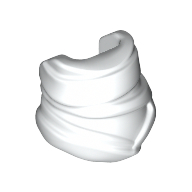 [P 30924 (White)] Minifigure, Utensil Bandage / Cast