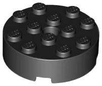 Brick, Round 4 x 4 with Hole