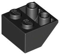 Slope, Inverted 45 2 x 2 with Flat Bottom Pin