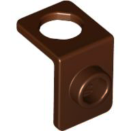 Minifigure Neck Bracket with Back Stud - Thin Back Wall