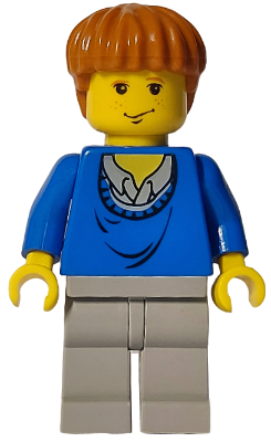 [M hp006 (No Colour)] Ron Weasley, Blue Sweater