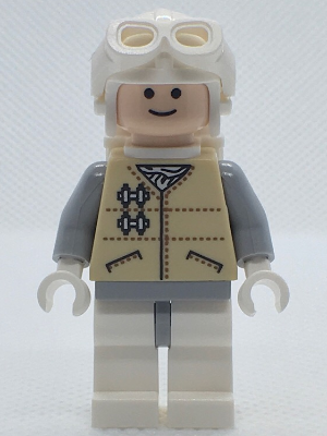 [M sw0167 (No Colour)] Hoth Rebel - Light Nougat Head, White Visor Goggles
