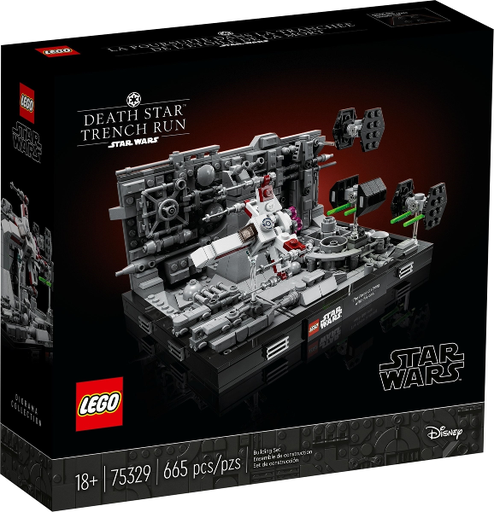 [S 75329-1 (No Colour)] Death Star Trench Run Diorama