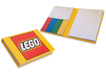 [G 852689 (No Colour)] Sticky Notes, LEGO Brick