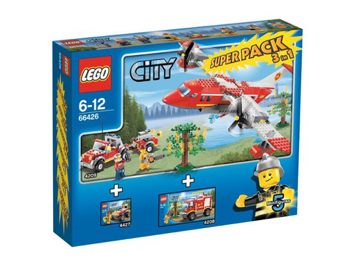 [S 66426-1 (No Colour)] City Bundle Pack, Super Pack 3 in 1 (Sets 4208, 4209, and 4427)