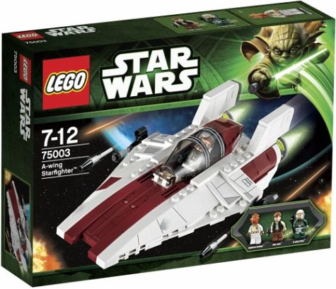 [S 75003-1 (No Colour)] A-wing Starfighter