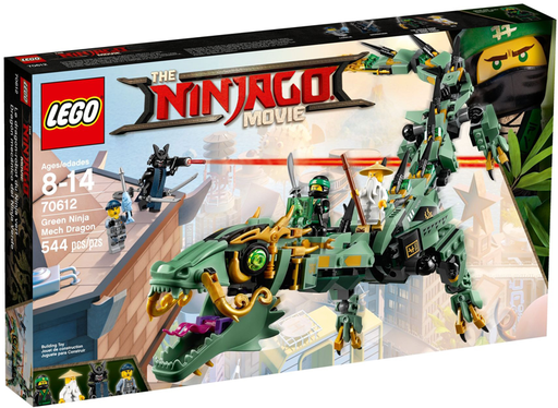 [S 70612-1 (No Colour)] Green Ninja Mech Dragon