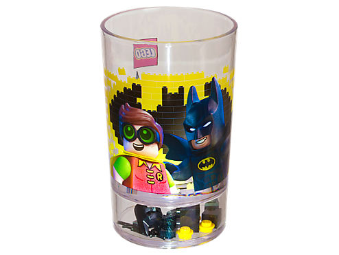 [G 853639 (No Colour)] Cup / Mug Batman Pattern Plastic Tumbler