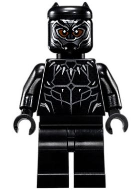 [M sh466 (No Colour)] Black Panther - Claw Necklace, Reddish Brown Eyes
