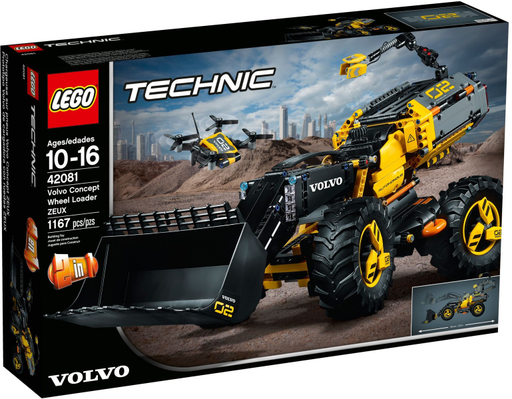 [S 42081-1 (No Colour)] Volvo Concept Wheel Loader ZEUX