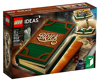 [S 21315-1 (No Colour)] Brick Tales Pop-Up Book