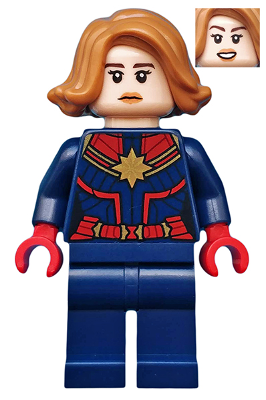 [M sh555 (No Colour)] Captain Marvel - Medium Nougat Hair