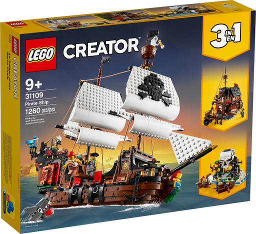[S 31109-1 (No Colour)] Pirate Ship