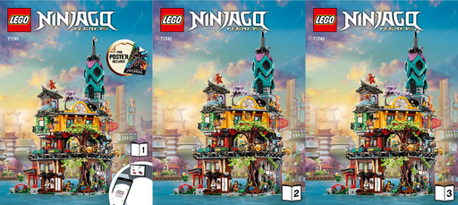 [I 71741-1 (No Colour)] NINJAGO City Gardens
