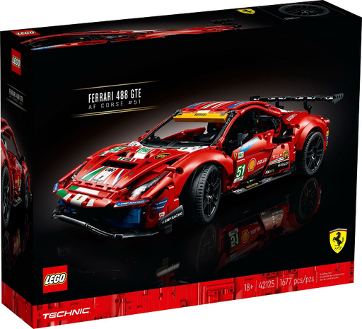 [S 42125-1 (No Colour)] Ferrari 488 GTE AF CORSE #51