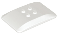 Wedge 6 x 4 x 2/3 Quad Curved
