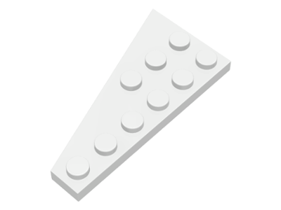 Wedge, Plate 6 x 3 Right