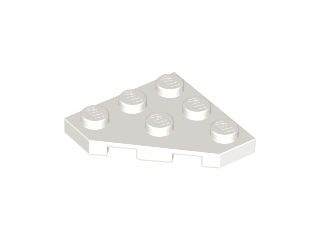 Wedge, Plate 3 x 3 Cut Corner