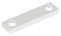 Plate, Modified 1 x 4 with 2 Studs with Groove