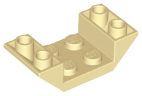 Slope, Inverted 45 4 x 2 Double with 2 x 2 Cutout