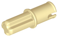 Technic, Axle  1L with Pin without Friction Ridges