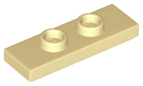 Plate, Modified 1 x 3 with 2 Studs (Double Jumper)