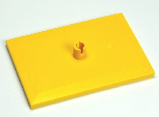 Train Bogie Plate (Tile, Modified 6 x 4 with 5mm Pin)