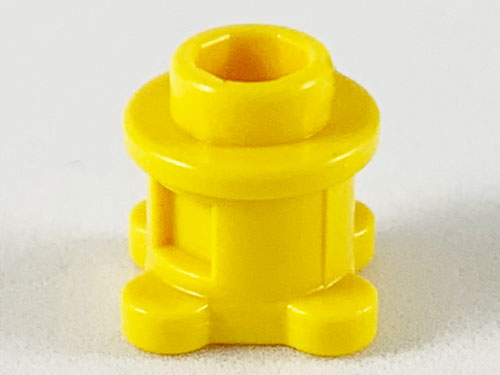 Brick, Round 1 x 1 x 2/3 with Flower Edge (4 Knobs on Base)